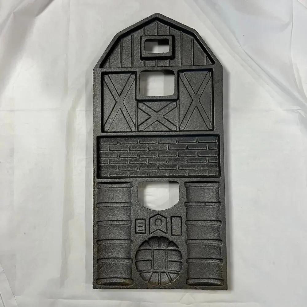 John Wright Co The Barnyard 1983 Cast Iron Farm Animal Mold Pan Made USA
